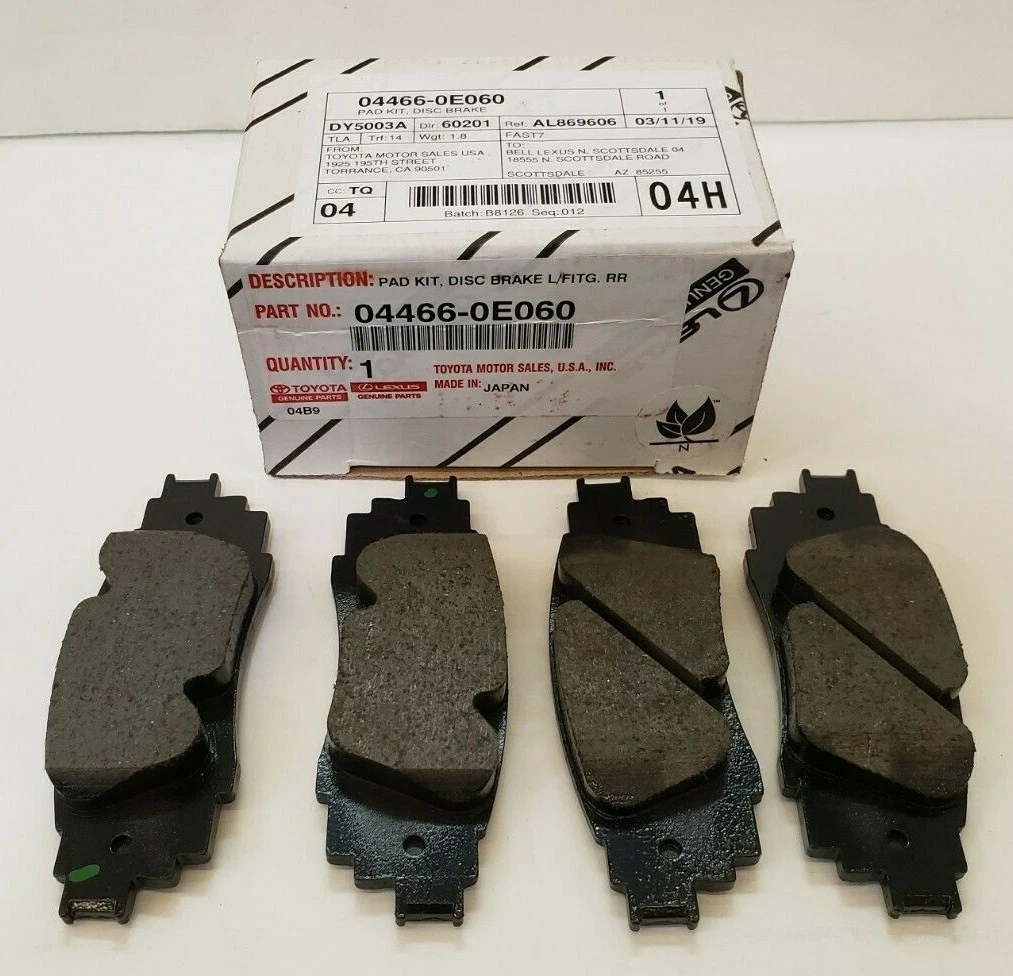 Las Mejores Ofertas En Pastillas De Freno Para 2020 Lexus RX350 | EBay