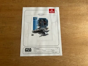 Star Wars X-Wing Prototype 8.5x11 Tee T-Shirt Spec Sheet Vintage Hanes - Picture 1 of 24