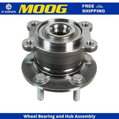 Conjunto de cojinete de rueda y buje trasero MOOG 2015 2016 para Lincoln MKC 2015-2019 Foto 1 de 4