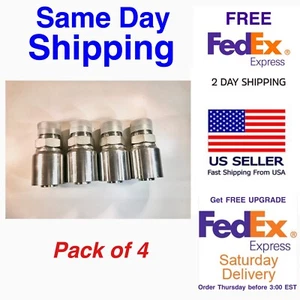 MP-12-12 BW Hydraulikschlauch Armaturen 3/4" Außenrohr, 4er Pack - Bild 1 von 6