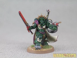 Warhammer 40K WDS painted Dark Angels CAPTAIN IN GRAVIS ARMOUR a75 - Picture 1 of 5