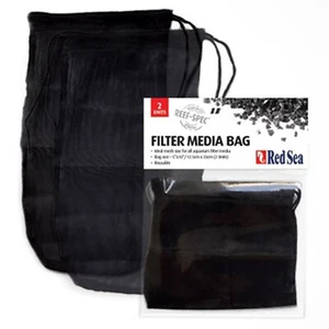 Red Sea Media Bags Two High Quality Reusable Draw-String Nylon Filter Media Bags - Picture 1 of 1