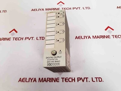 SIEMENS SIMATIC S5 6ES5 440-8MA21 Digital Output Module 4x24 VDC/2A - Image 1 of 4