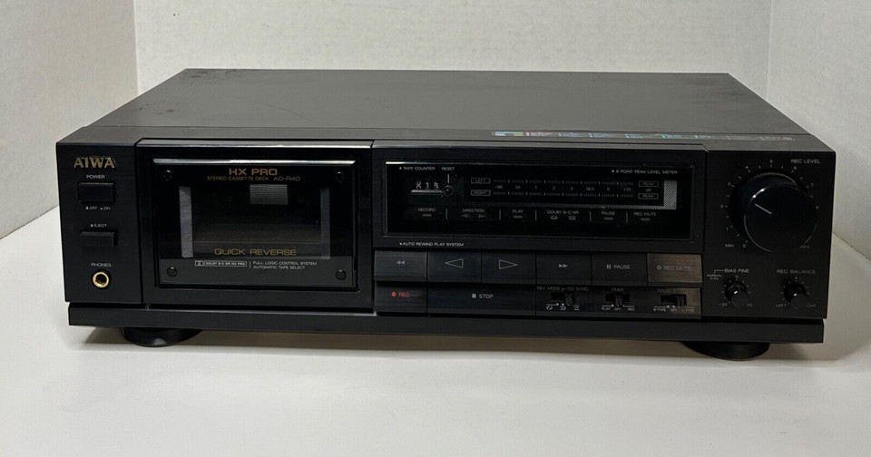 Aiwa Vintage Cassette Decks for sale eBay