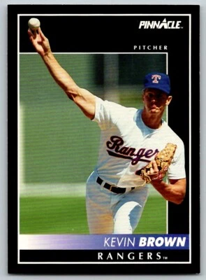 1992 PINNACLE KEVIN BROWN TEXAS RANGERS #405 - Image 1 of 2