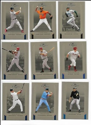 2005 Donruss Classics PICK-A-CARD Halladay Glavine Ichiro Clemens Greinke Walker - Image 1 of 4