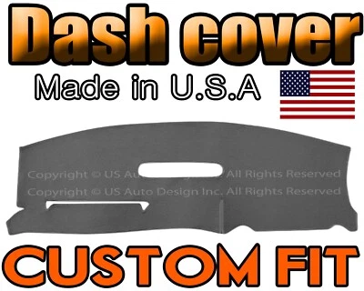 fits 1996-2000 CHRYSLER TOWN & COUNTRY DASH COVER  DASHBOARD PAD / CHARCOAL GREY - Image 1 of 4
