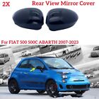 NEW 1 PAIR FOR FIAT 500 07 ONWARDS WING MIRROR COVER UK