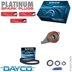 TIMING BELT KIT & PLATINUM PLUGS - for Daihatsu Sirion 1.0L M100 (EJ-DE engine) - Picture 1 of 2