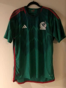 Mexico Adidas Home Heat.Rdy Authentic Soccer Jersey HD6898 22/23 - Medium Med - Picture 1 of 5