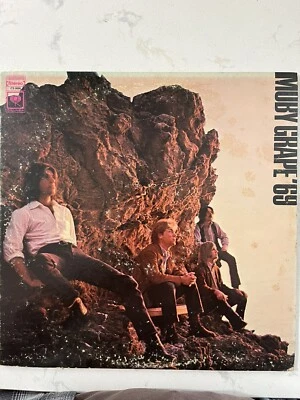 Moby Grape “Moby Grape ‘69” Columbia Records LP Vinyl Exc Cover Good 1969 - Image 1 of 4