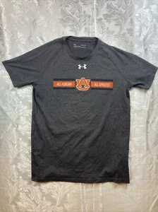 UNDER ARMOR HEATGEAR AUBURN SHORT SLEEVE SHIRT SIZE S - Picture 1 of 7
