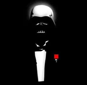 Darth Vader als DER PATE Star Wars Parodie Satire Teefury Damen Shirt RAR - Bild 1 von 2
