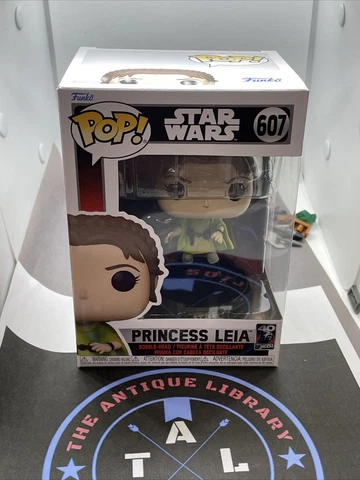Funko Pop! Star Wars ROTJ 40th Anniversary. #607 Princess Leia (Endor) In Stock Cover