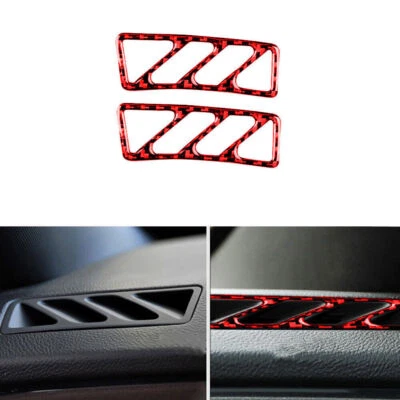 Tablero de instrumentos rojo de fibra de carbono para Chevrolet Camaro 2010-2015 Foto 1 de 4