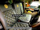 In Stock Original Fit Bentley Leatherette Van Seat Covers 4 Vw Transporter T5 T6