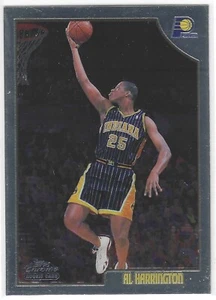 1998-99 Topps Chrome - AL HARRINGTON #133 - Rookie RC - NBA Basketball - Picture 1 of 2