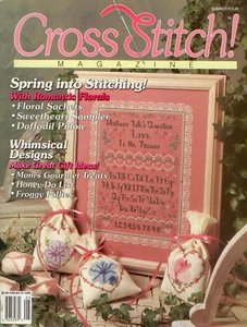 Cross Stitch! Magazine - April/May 1991 - Many Lovely Designs - Afbeelding 1 van 12