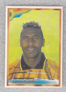 Football sticker LUCAS RADEBE South Africa FIFA WC France 1998 98 Bonart Yug - Picture 1 of 2