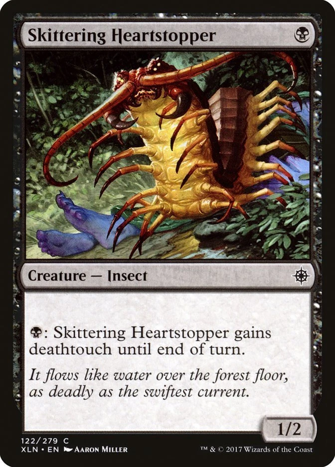 Skittering Heartstopper ~ Near Mint Ixalan MTG Magic UltimateMTG Black Card - Image 1 of 1