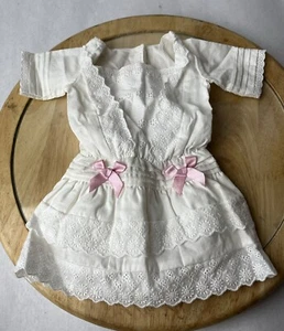 American Girl Rebecca's 2011 White Eyelet Summer Lace Dress - Picture 1 of 2