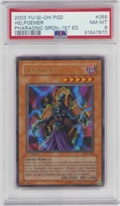 HELPOEMER 1ST EDITION HOLO PGD-058 PSA #91847670 NM-MT 8 SUPER RARE! 2003 - Picture 1 of 2