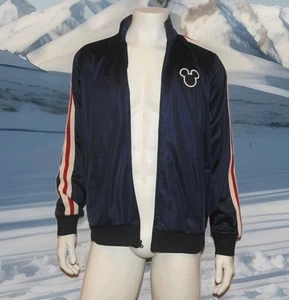 NWT! LUCKY BRAND Mickey & Friends Track Jacket -Ocean Deep Men's XL MSRP $109 - Picture 1 of 7
