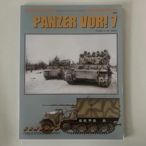PANZER VOR!, 7, German Armor at War 1939-45 by Frank De Sisto - New - Picture 1 of 2