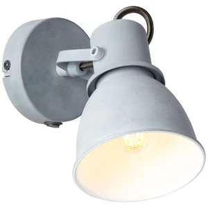 Brilliant Wandleuchte Bogart grau Beton E14 max. 25W schwenkbar mit Schalter - Bild 1 von 4
