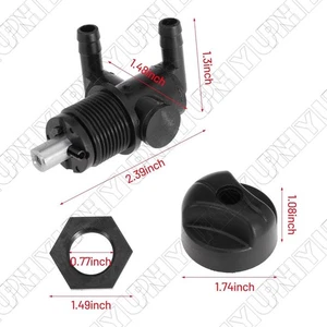 2 Way Fuel Shutoff Valve 7052159 5432559 For Polaris Sportsman 400 500 600 700 - Picture 1 of 6