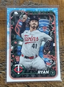 2024 Joe Ryan Minnesota Twins #H104 - Picture 1 of 2
