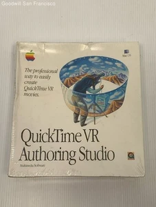 NIB Apple QuickTime VR Authoring Studio 1997 Multimedia Software Big Box Mac OS - Picture 1 of 7