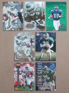 Charlie Garner 7 Karten Lot Philadelphia Eagles Tennessee Volunteers NFL - Bild 1 von 2