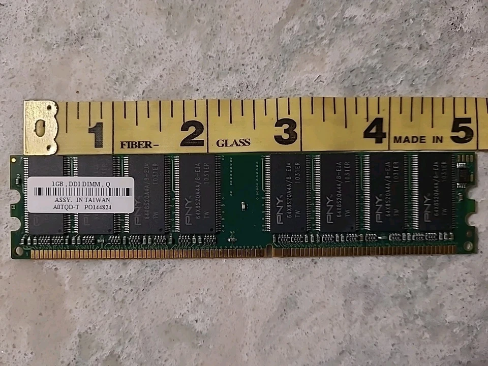 1GB DDI DIM.Q PNY Memory - Image 1 of 3