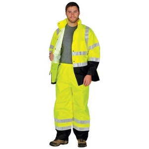 KISHIGO RW100-2X-3X Rain Jacket/Pant,Class 3, Type R,2XL/3XL 8H370 - Picture 1 of 1