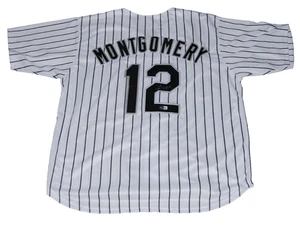 COLSON MONTGOMERY signed (CHICAGO WHITE SOX) baseball jersey BECKETT WX71741 - Picture 1 of 3