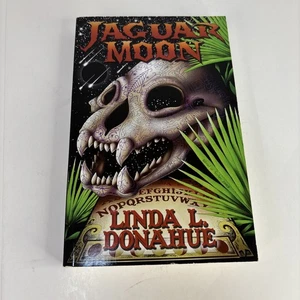 Jaguar Moon by Linda L. Donahue Paperback House Of Doors Double Autographed - Imagen 1 de 3
