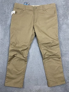 NWT Kuhl Free Rydr Tapered Dark Khaki Hiking Pants Size 40x30 gusseted crotch - Picture 1 of 12