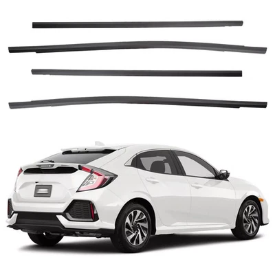 Faixa meteorológica para janela compatível com Honda Civic Hatchback 2016-2019 substitui # 72 - Imagem 1 de 4