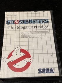 Ghostbusters (Sega Master System, 1987) No Manual, Broken Case GAME WORKS GREAT