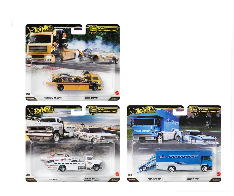 Hot Wheels Culture Team Transport 2025 J Surtido 1/64 Juego de 3 FLF56-957 J Foto 1 de 1
