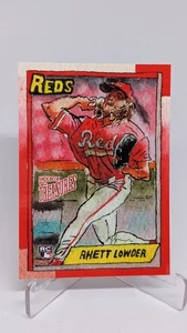 2025 Topps Shoebox Treasures Rhett Lowder RC Shoebox Treasures Stamp /99 - Picture 1 of 2