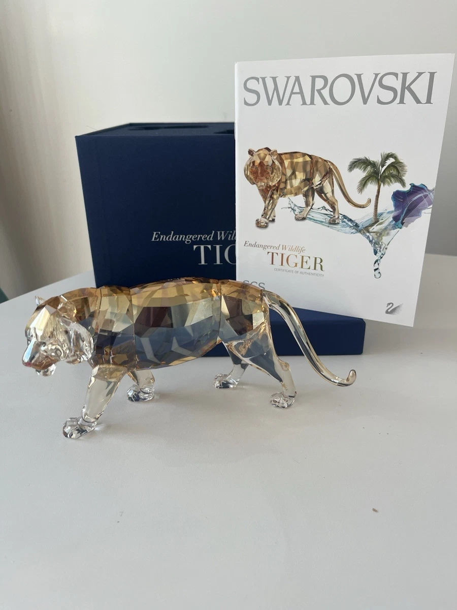 新品Swarovski Endangered Wildlife Tiger Swarovski Endangered