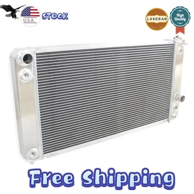 3 Rows Aluminum Radiator For 1996-2005  Chevrolet Blazer S10 4.3L V6 Performance Foto 1 de 4