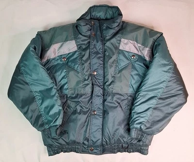 Chaqueta Vintage Extreme Limit MCM Cremallera Completa Verde Talla XL Foto 1 de 4