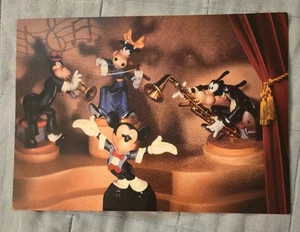 WDCC Disney Post Card Symphony Hour Maestro Mouse Horace Goofy Clarabelle 6x8 - Picture 1 of 2