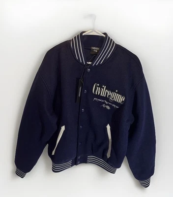 Новый с Ярлыками гражданский режим Varsity куртка большой / MDN синий - Изображение 1 из 4