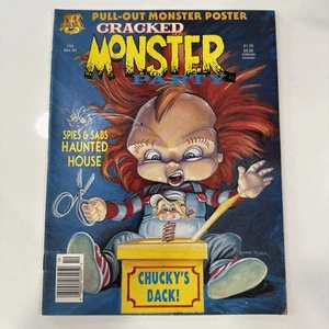 Cracked Monster Party #14 (1991) CLASSIC RURIK TYLER Painted Chucky COVER - Bild 1 von 6