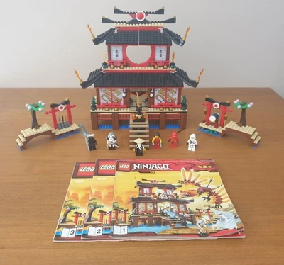 LEGO Ninjago 2507 - Fire temple incomplet (2011) the golden weapons - Photo 1/4