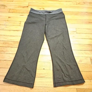 Lululemon Women's Grey Wide Leg Yoga Pants - Size 6 + Bonus Lulu Bag - Picture 1 of 3